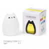 Luz nocturna para gatos - Accesorios de dormitorio infantil para hoteles, campings, clubes de vacaciones