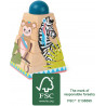 Stacking pyramid jungle, gioco per l'accoglienza dei bambini da parte dei professionisti CHR