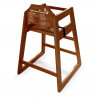 Children's high chair for restaurants, cafeterias, community centers, camping sites