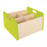 Meuble de rangement double, mobilier enfant pour hôtel, restaurant, école