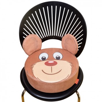 cuscino per sedia per bambini modello orso