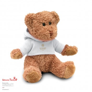 Peluche personnalisée à offrir aux enfants dans votre hotel ou restaurant