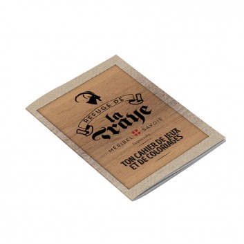 Cuaderno para colorear 100 % personalizable - Regalo de bienvenida para niños