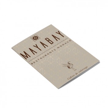 Cuaderno para colorear 100 % personalizable - Regalo de bienvenida para niños