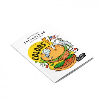 Cuaderno para colorear 100 % personalizable - Regalo de bienvenida para niños