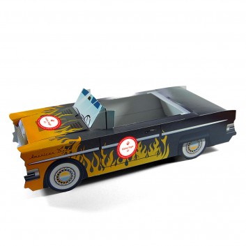 Boite Menu Endant Cadillac 100% personnalisable