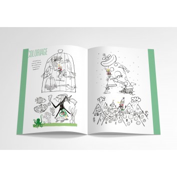 Libro da colorare 100% personalizzabile - Regali per bambini