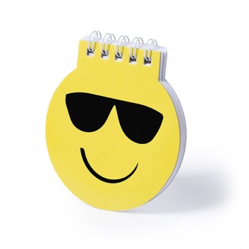 Caderno Smiley, produto de lazer criativo para hotéis Caderno Smiley, produto de lazer criativo para hotéis