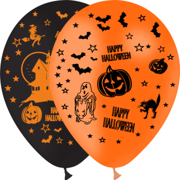 Lote de globos de Halloween - Decoración para hoteles y restaurantes