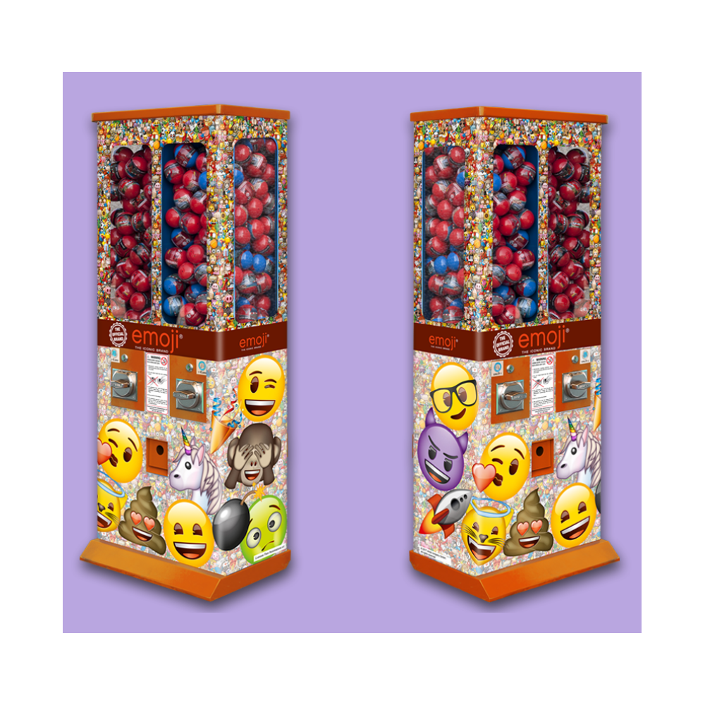 Máquinas e jogos, Máquina de bolas de emoji