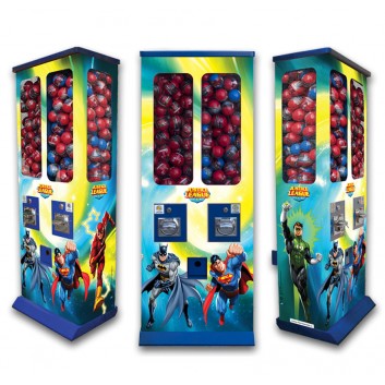 Maschinen und Spiele, Disney-Kugelmaschine, Justice League-Kugelmaschine