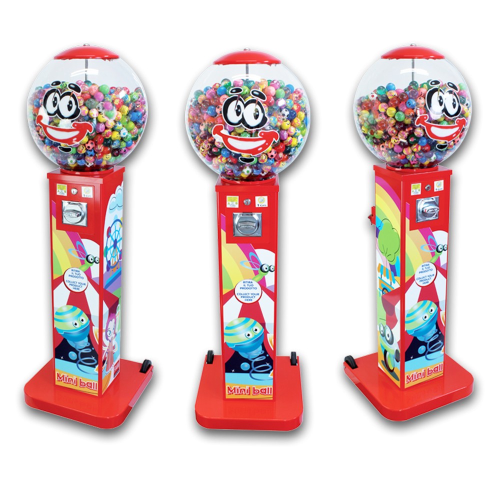 Macchina per palline Mini Ball - Prodotto di benvenuto per bambini destinato al settore alberghiero e della ristorazione