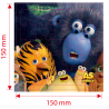 Rompecabezas 100 % personalizable - Juguete sorpresa del menú infantil
