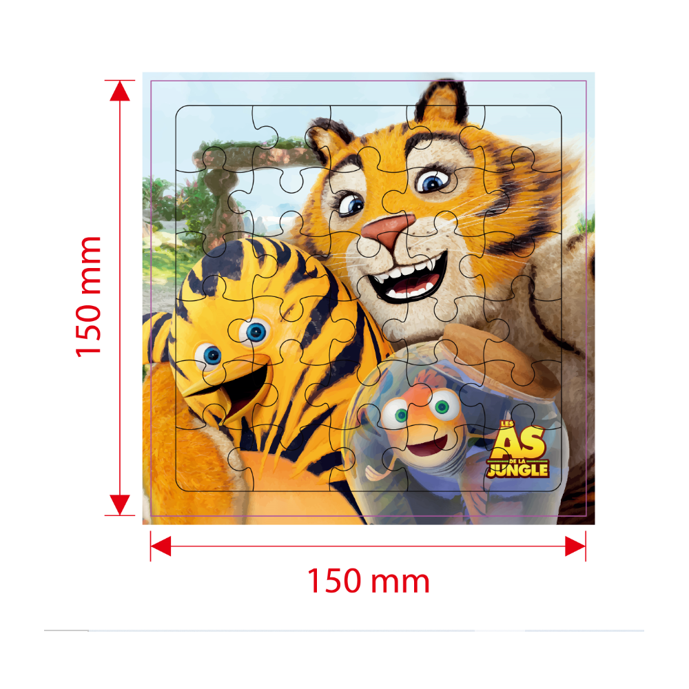 Puzzle 100% personalizable - Juguete menú infantil sorpresa