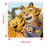 Puzzle 100% personalizável - Brinquedo surpresa para menu infantil