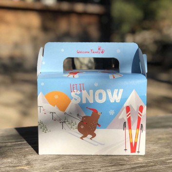 boite à repas pour les enfants modele hiver