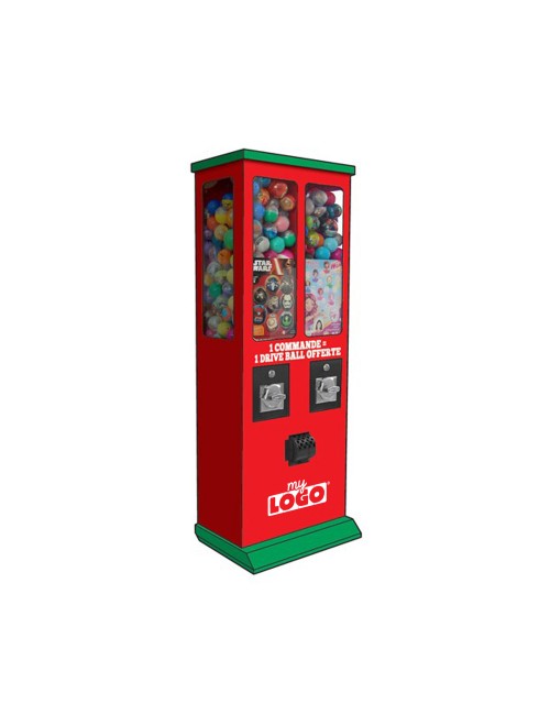 Dispensador de cápsulas 100% personalizable - Regalo de bienvenida