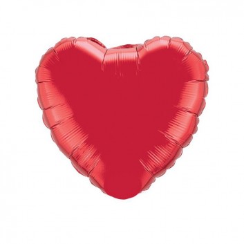 Palloncino in alluminio a forma di cuore - Decorazioni per San Valentino - CHR