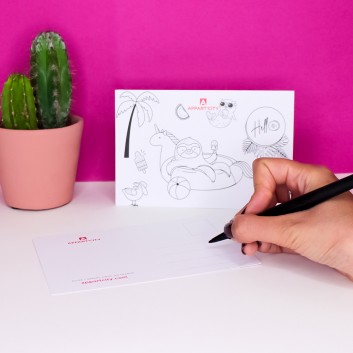 Postal 100% personalizada Appart City