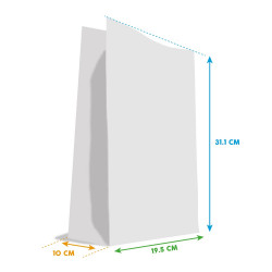 children's lunch bag dimensions - kraft packaging