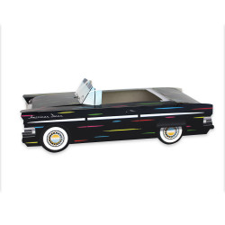 children's menu box restaurant Cadillac Neon