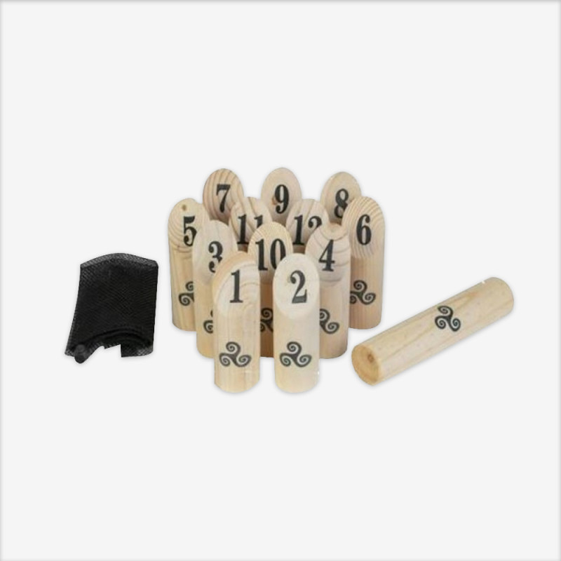 gioco delle quilles nordiques - gioco all'aperto per bambini