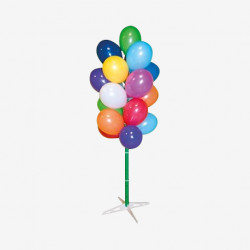 Árbol de globos de plástico