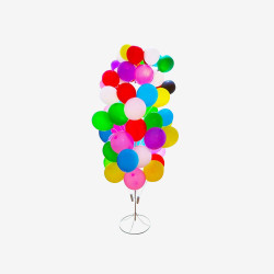Albero di palloncini in metallo