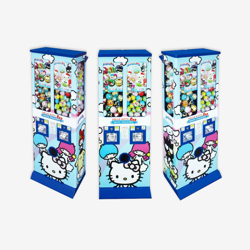 dispensador de bolas hello kitty