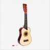Guitarra acústica para niños, instrumento de madera, guitarra para niños, juegos de madera Guitarra acústica para niños, instrumento de madera, guitarra para niños, juegos de madera