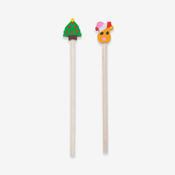Crayon de noël, accessoires pour enfants, crayon de fête, produit d'accueil pour les enfants dans les restaurant et les hôtels