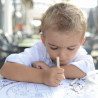Mixed coloring books for hotels and restaurants