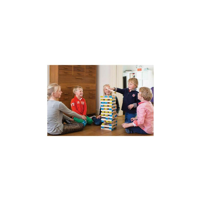 Torre infernale gigante - Torre infernale in legno per bambini Welcome Family