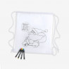 children's coloring bag - restaurant or hotel gift for children