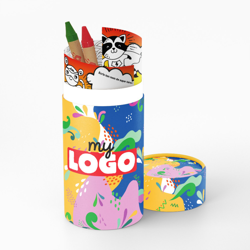 Gioco del tubo da colorare personalizzato