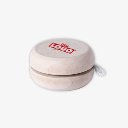 Yoyo in legno da personalizzare per hotel e ristoranti