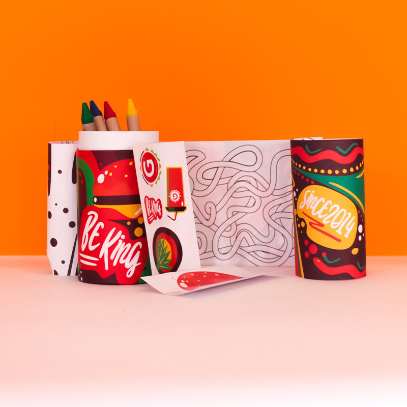 Customized Colouring Tube for G la Dalle