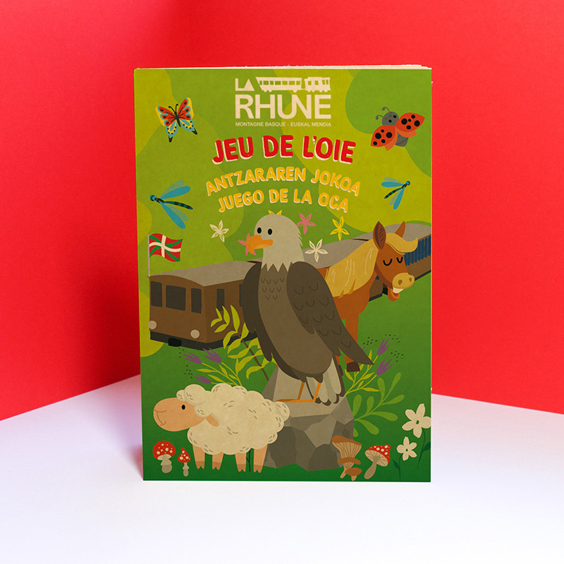 Maßgeschneidertes Brettspiel "Train de la Rhune"