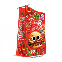 Sachet kraft sur-mesure pour Don G