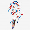 confetti azul branco vermelho - acessório para fãs de fósforos