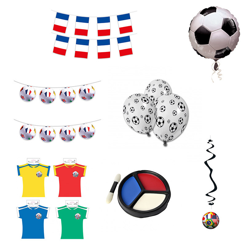 Décoration Ballons pour l'Événement Coupe du Monde Foot