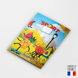 coloring fruits sport - surprise toy restaurant