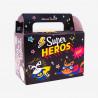 Kindermenübox Super Heros - Lunchbox Kinder Restaurant