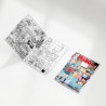 libro da colorare manga - libro da colorare per bambini restauro