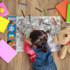 Póster para colorear de Superhéroe - Poster enfant