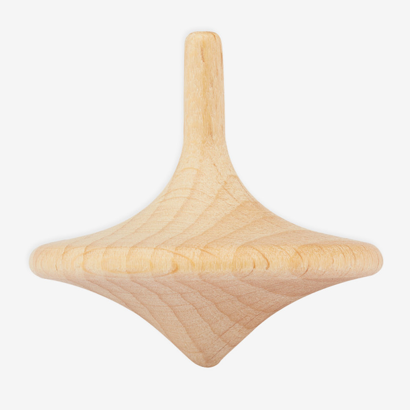 Trottola in legno, giochi in legno, sorpresa del menu per bambini senza plastica