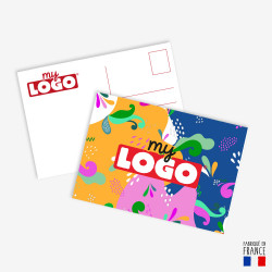 Cartão postal personalizado