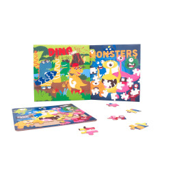 Rompecabezas 100 % personalizable - Juguete sorpresa del menú infantil