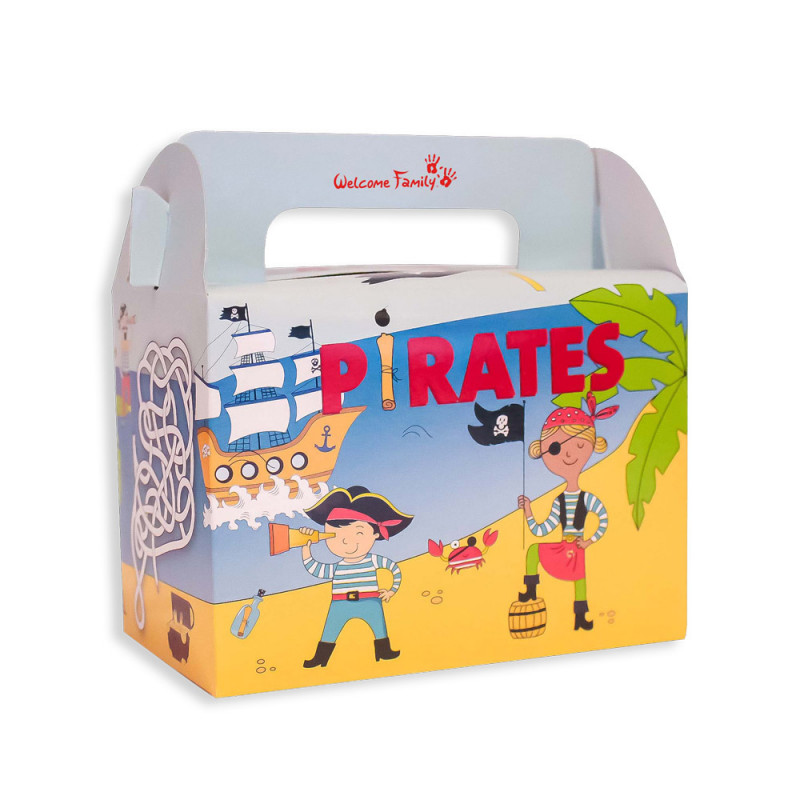 Confezione menu per bambini personalizzabile al 100% - Prodotto per l'accoglienza dei bambini