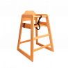 Children's high chair for restaurants, hotels, campsites, communities, cafeterias